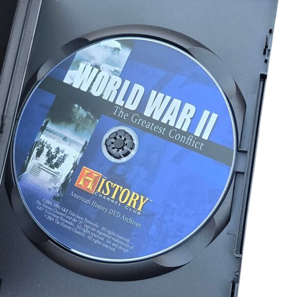 World War II DVD The Greatest Conflict History Channel Club WW2 WWII Movie 2003 - Picture 4 of 6
